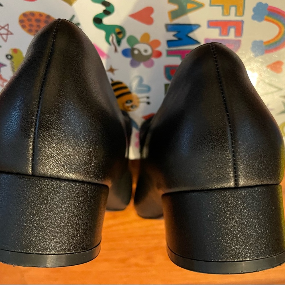 Jeffrey Campbell Black Mary Jane Flats - Picture 6 of 8